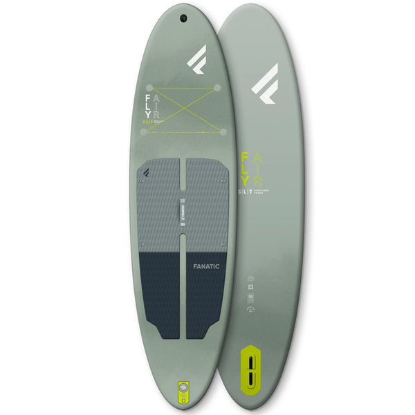 Fanatic Fly Air SUP Gonflable 10'4 – Planche Polyvalente Stable Et Légère, Idéale Débutants Et Famille, Kit Complet Avec Pagaie Carbon
