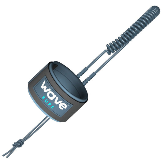 Wave Coiled Ankle Leash
