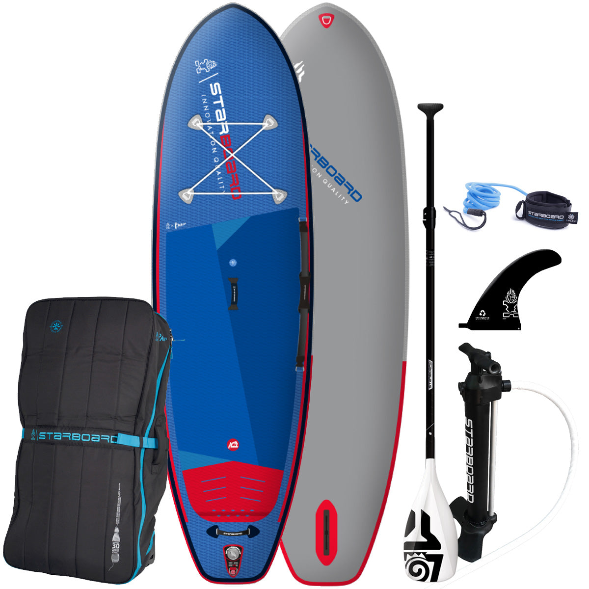 【美品】STARBOARD iGO SUP 10’8（パドル/ポンプ付） 10'8