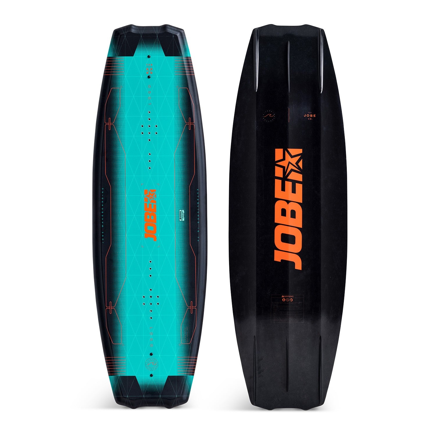 Jobe Logo Wakeboard Maze Bindings Package