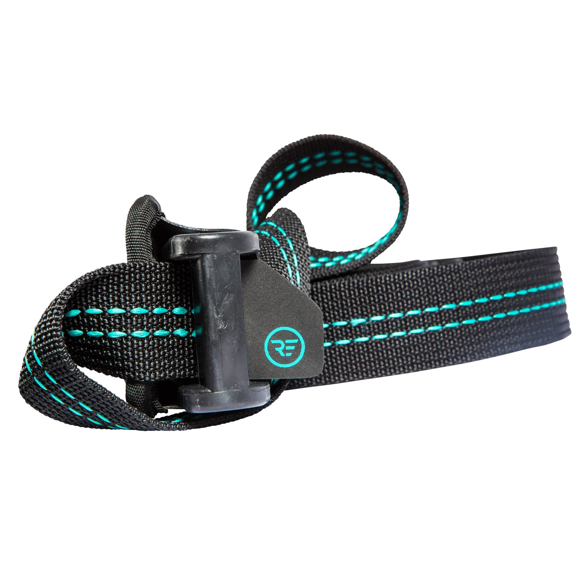 Ride Engine Trip Tie Down Black Narrow Straps