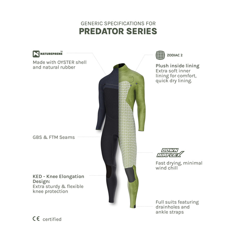 Prolimit Predator V-Zip 5/3