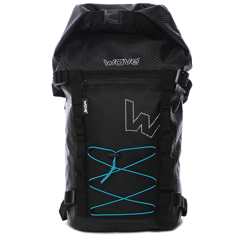 Waterproof Roll Top PVC Deck Bag | Black | 20L Bags & Cases Wave Sups