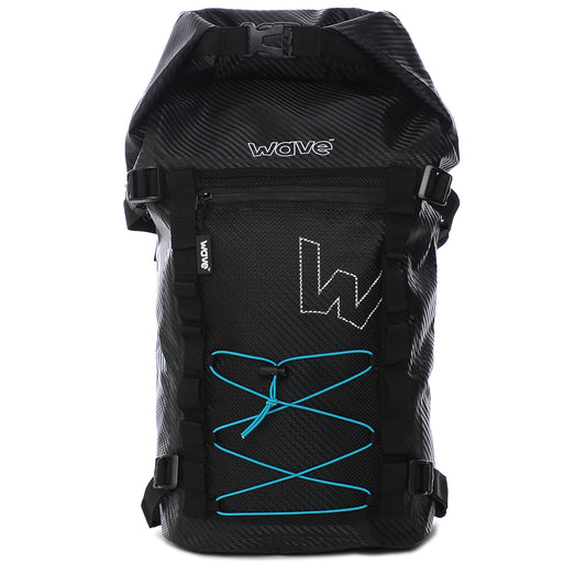 Waterproof Roll Top PVC Deck Bag | Black | 20L Bags & Cases Wave Sups