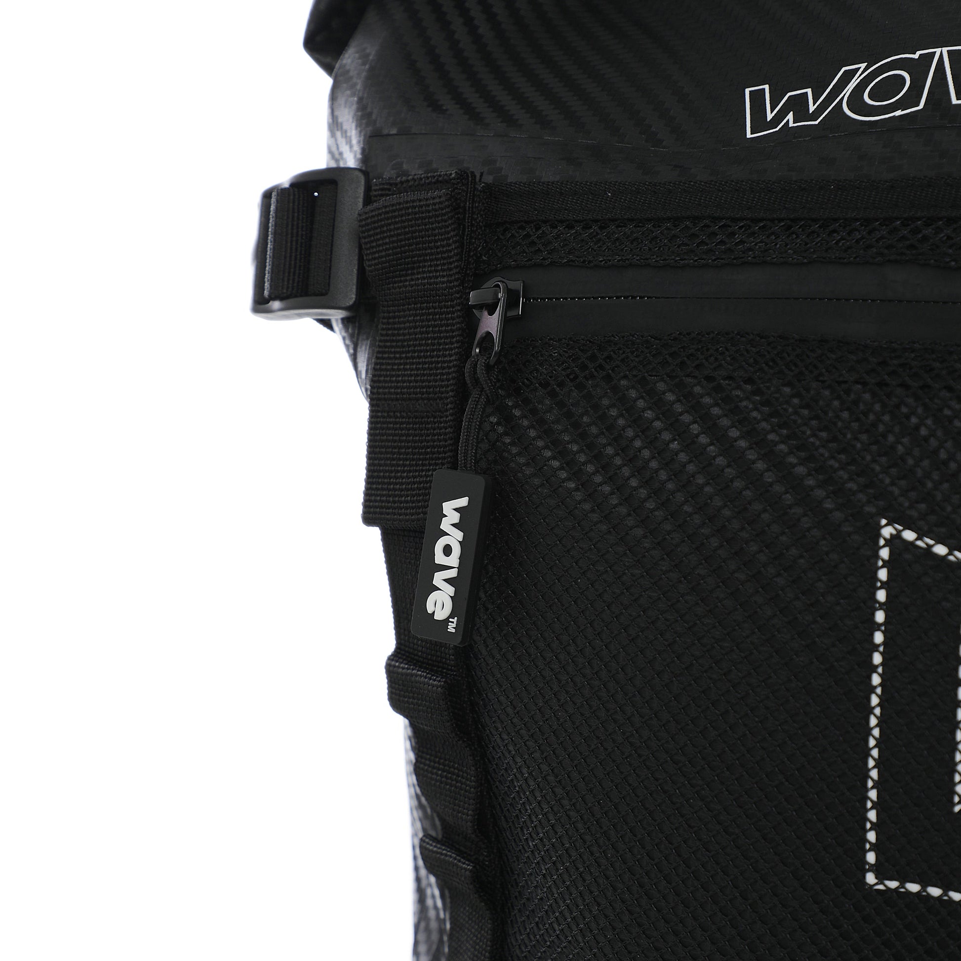 Waterproof Roll Top PVC Deck Bag | Black | 20L Bags & Cases Wave Sups