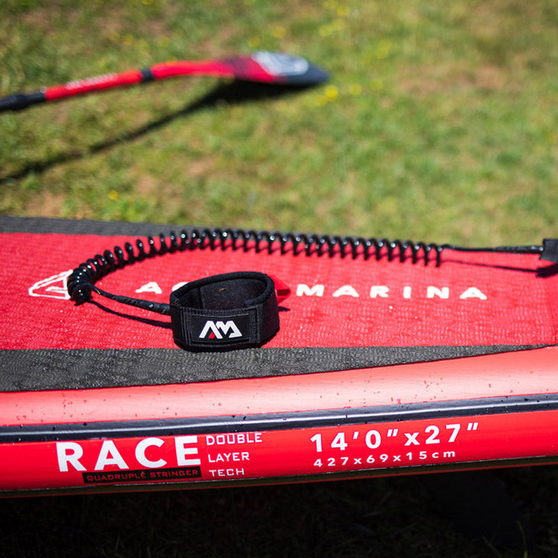 Aqua Marina Coiled Leash