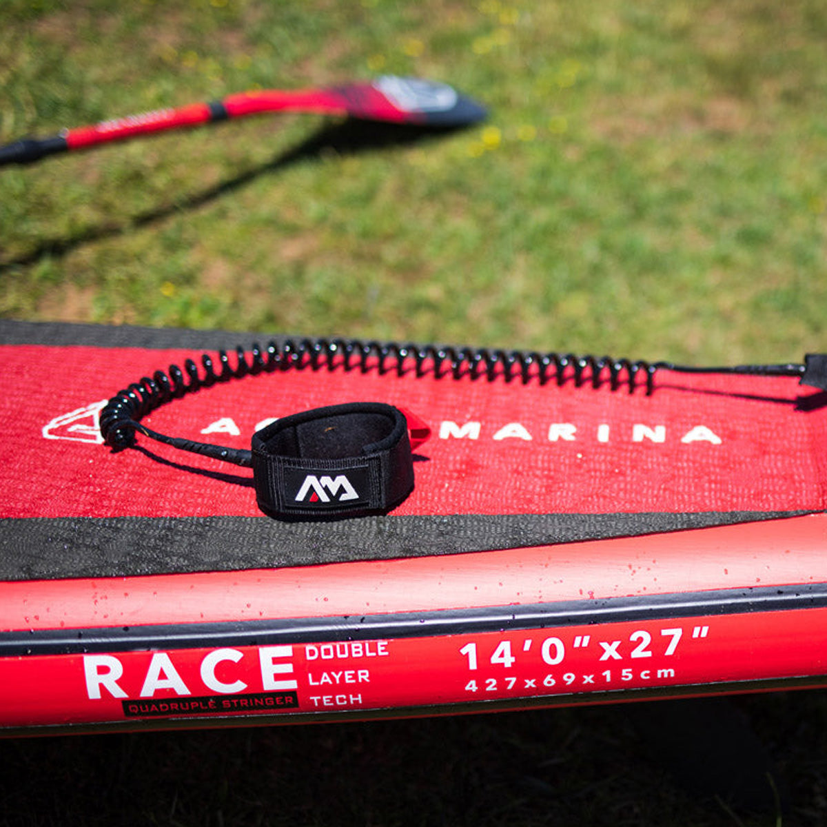 Aqua Marina Coiled Leash