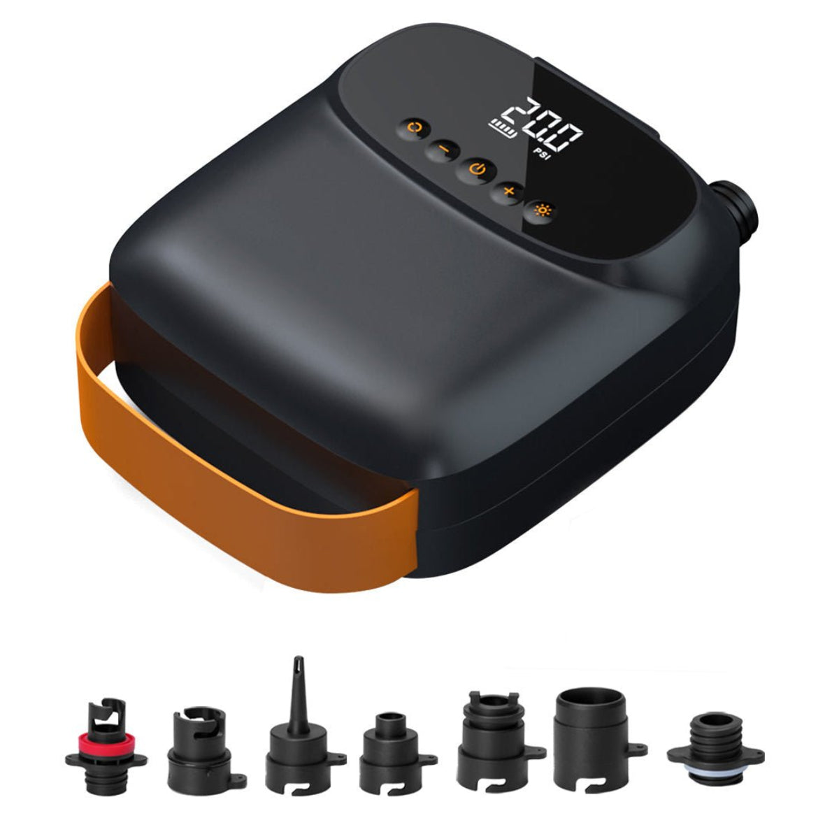 Electric Pump | 20PSI | Black/Orange Pump Wave Sups
