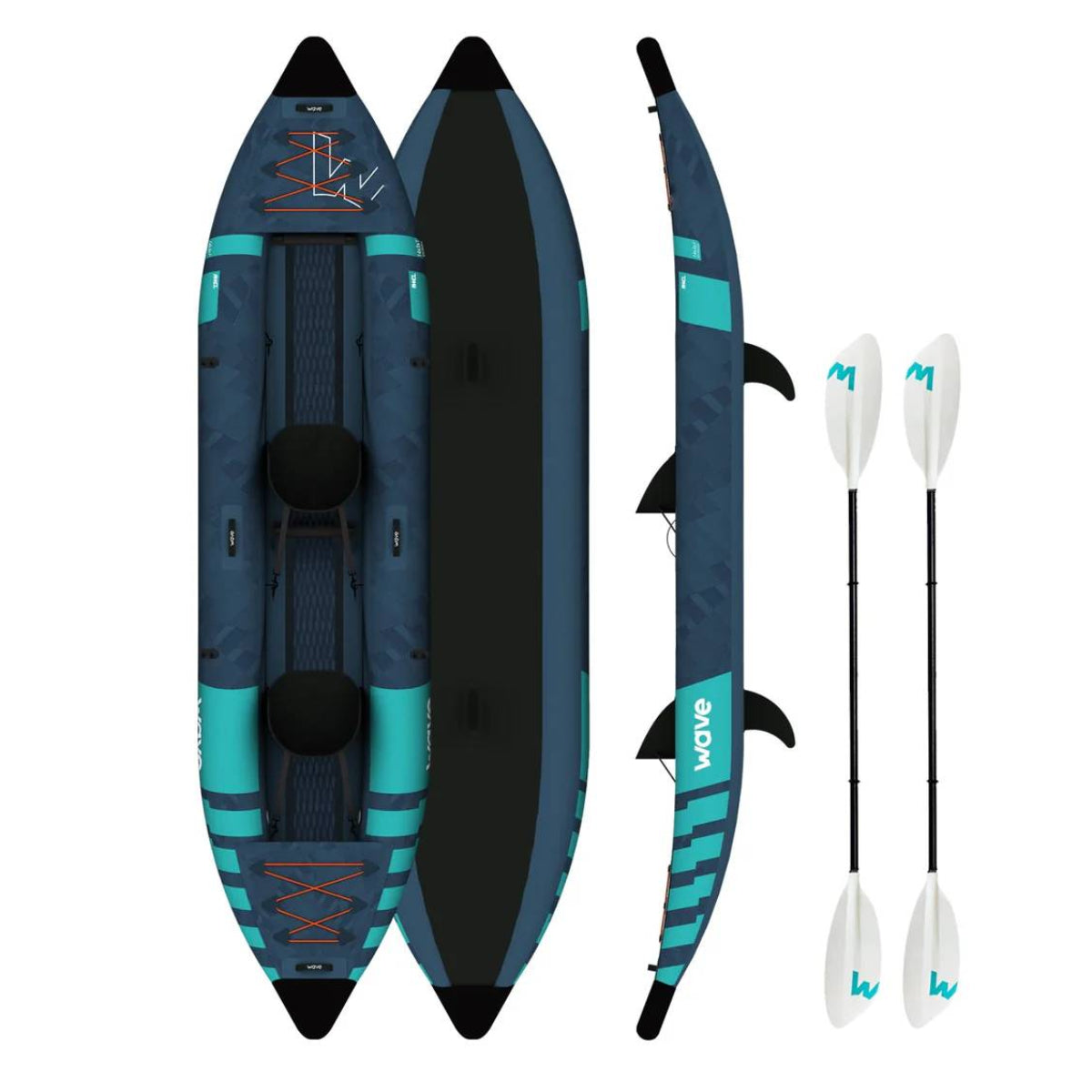 Explorer | Inflatable Kayak | PU-Stitch | 1-2/2-3 Seater Kayak Wave Sups 1-2 Seater data-contona-source