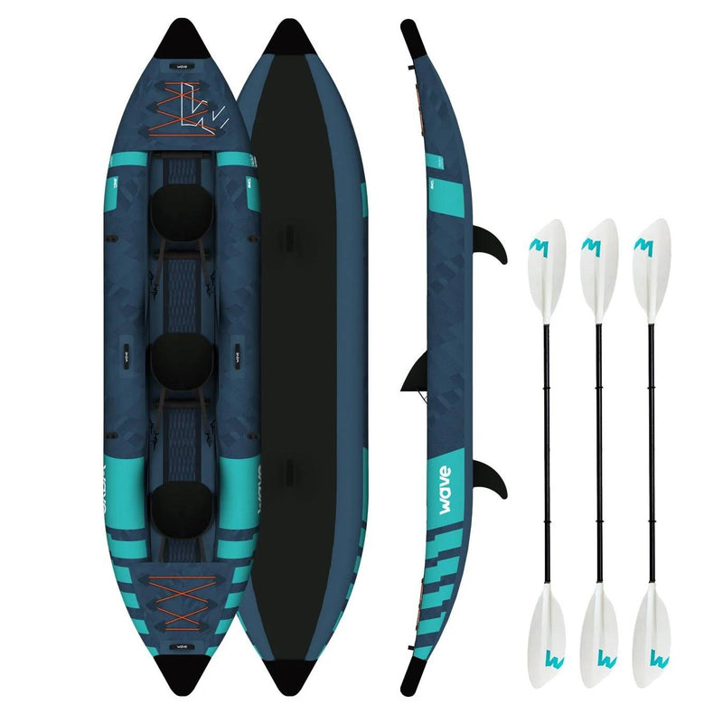 Explorer | Inflatable Kayak | PU-Stitch | 1-2/2-3 Seater Kayak Wave Sups 2-3 Seater