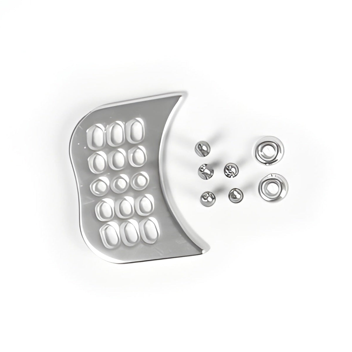 Jobe Aluminium Ski Rear Plate Screw set