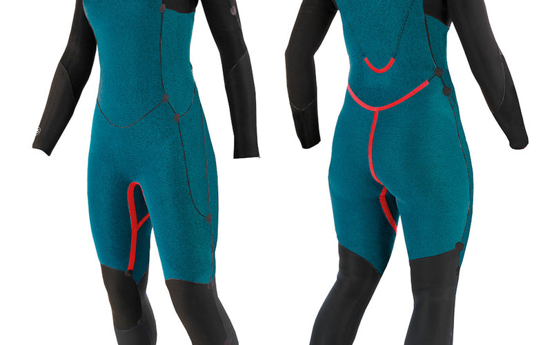 Sooruz Divine Womens Back-Zip (4/3) - SUP