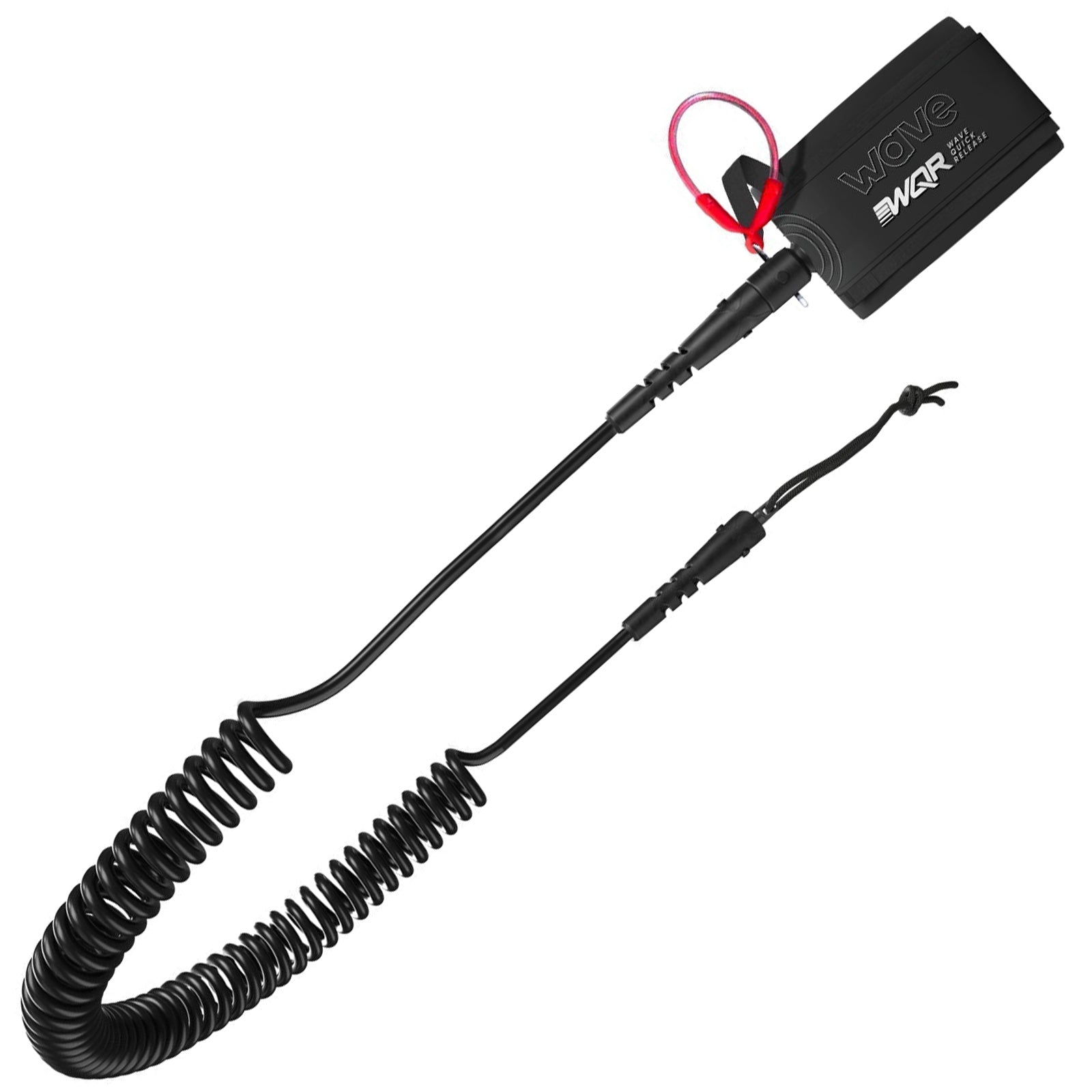 Wave Coiled Quick Release Ankle Leash