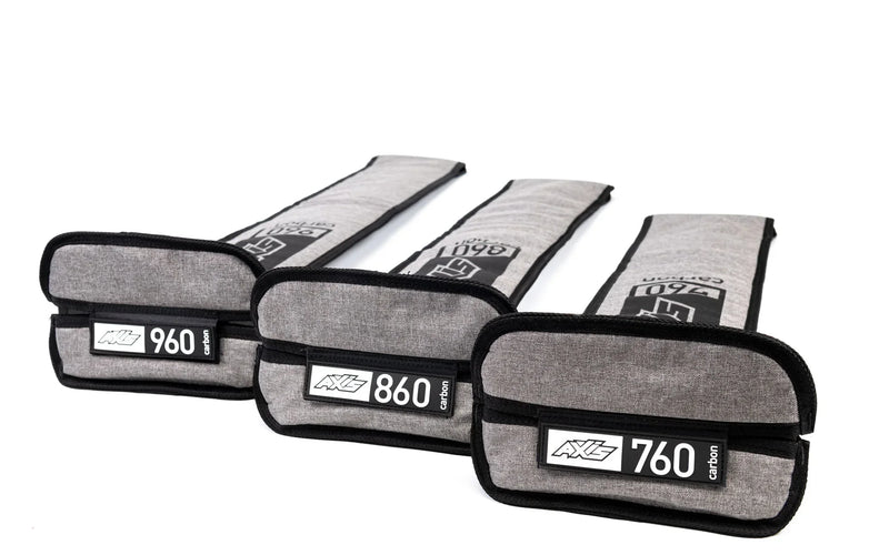 Axis Carbon Mast and Baseplate Covers - SUP