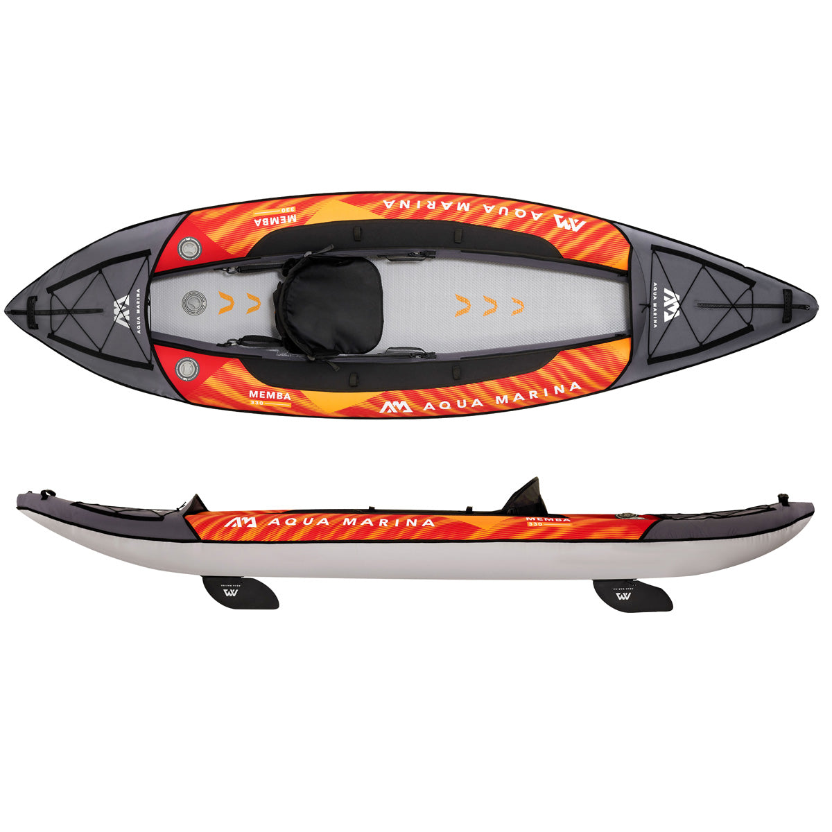 Aqua Marina Memba Kayak Gonfiabile 2 Posti - Leggero E Resistente - Foto 4