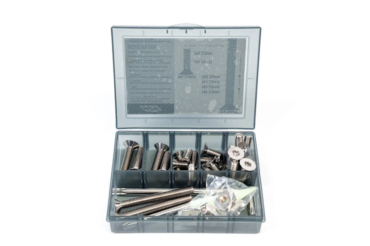 Axis S-Series Complete Screw Set - Titanium - SUP