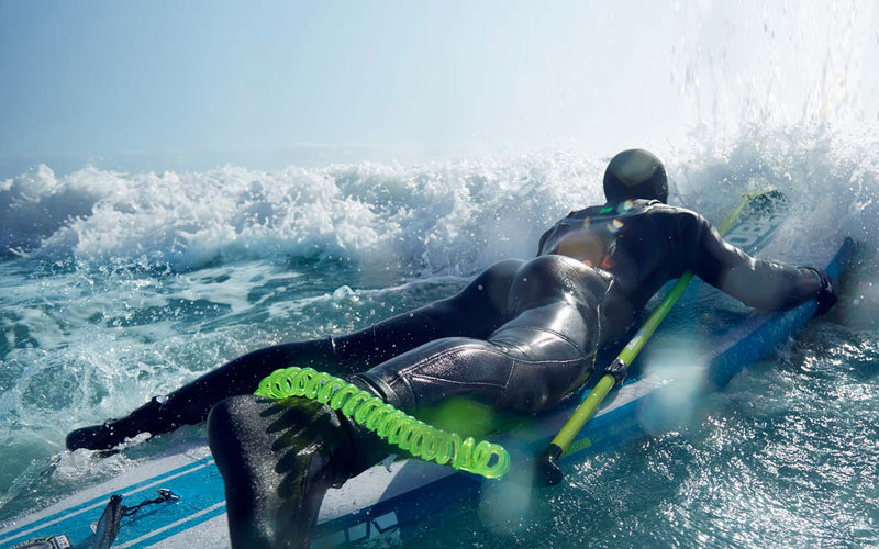 Jobe SUP Coiled Leash - SUP