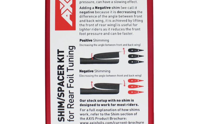 Axis Shim / Spacer Kit - SUP